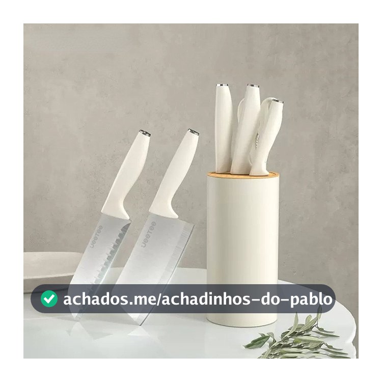 Jogo de Faca de Cozinha 5 peças Conjunto de Faca Aço inoxidável de Profissional Anti-bacteriano