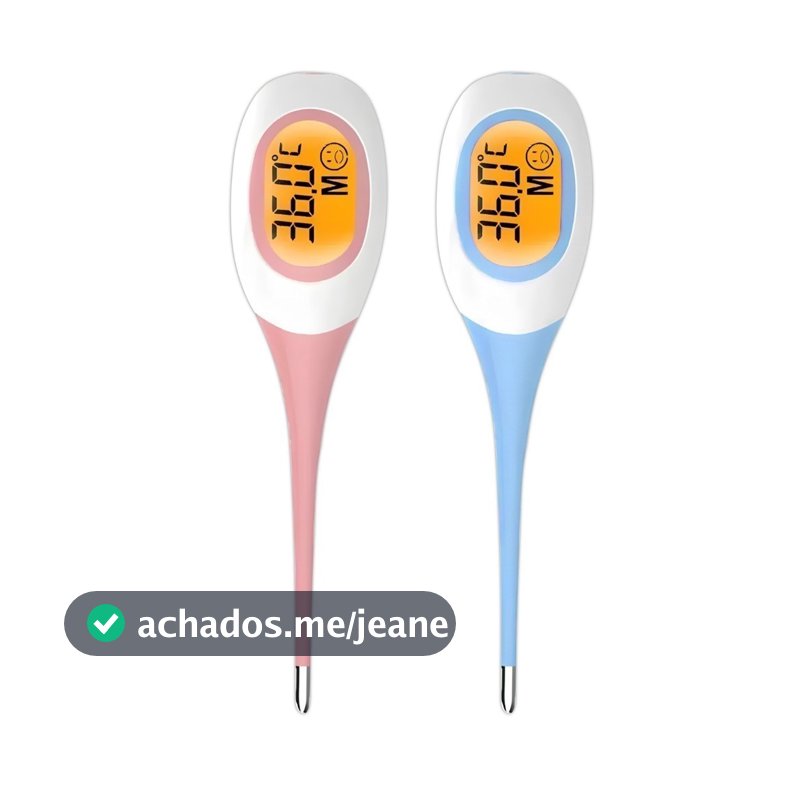 Termômetro doméstico para bebês, cabeça macia, 8 segundos, medição rápida de temperatura, ombro, adequado para medição d