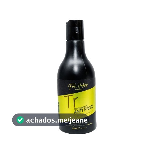Escova Progressiva Anti Frizz 300ml Feel Happy