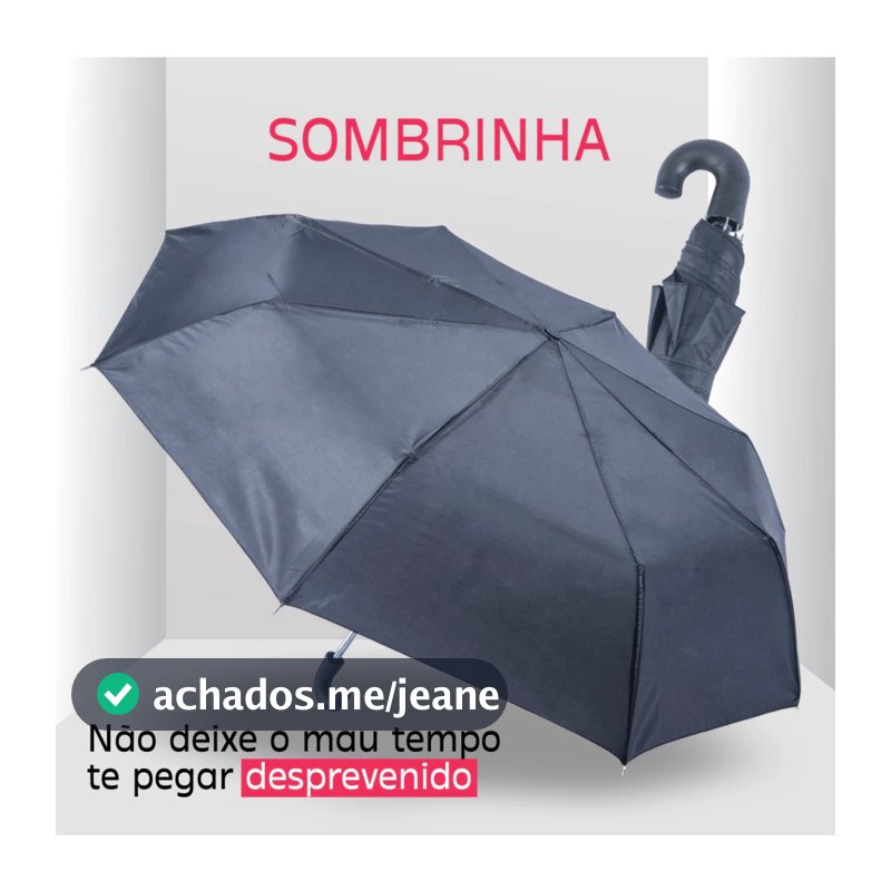 Sombrinha Guarda Chuva Masculina Feminina Dobrável Portátil Prática