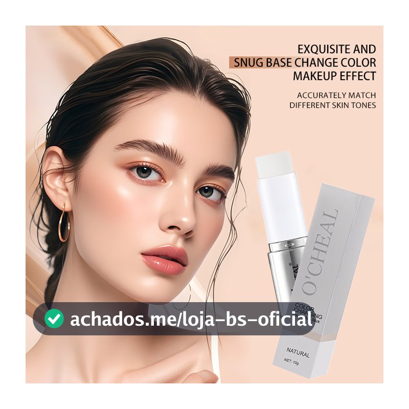 O'Cheal Dual-Ended Foundation Concealer Stick Coreano Beauty Fórmula Que Muda De Cor Com Cápsulas De Colágeno Maquiagem