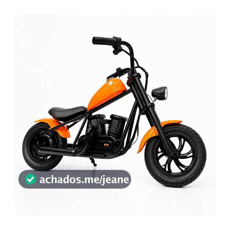 Moto Elétrica Extreme Halei 24V Laranja 250W Suporta Até 65 kg Recreativa Com Estilo