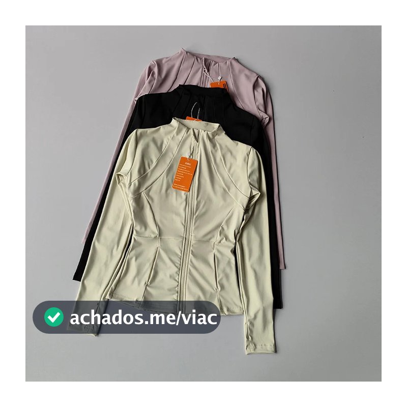 Casaco Esportivo , Outono E Inverno Feminino Ajuste Fino , Roupas Profissionais De Secagem Rápida Emagrecimento Esportes