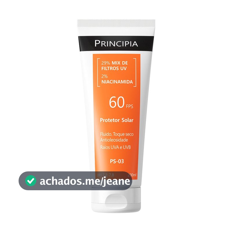 Protetor Solar Corporal PS-03 FPS60 Principia - 200ml