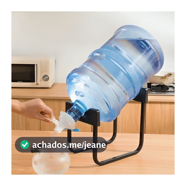 Suporte Para Galão De Água De 3-20 Litros E 1 Válvula Suporte Para Galão De Água Super Resistênte Porta Galão