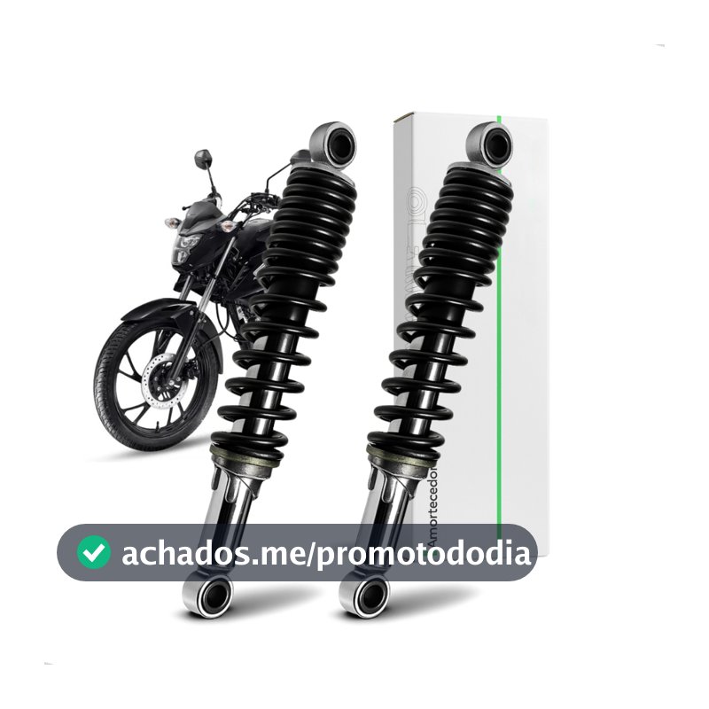 Par Amortecedor Traseiro Honda Cg Titan Fan 125 150 160 2004 a 2024