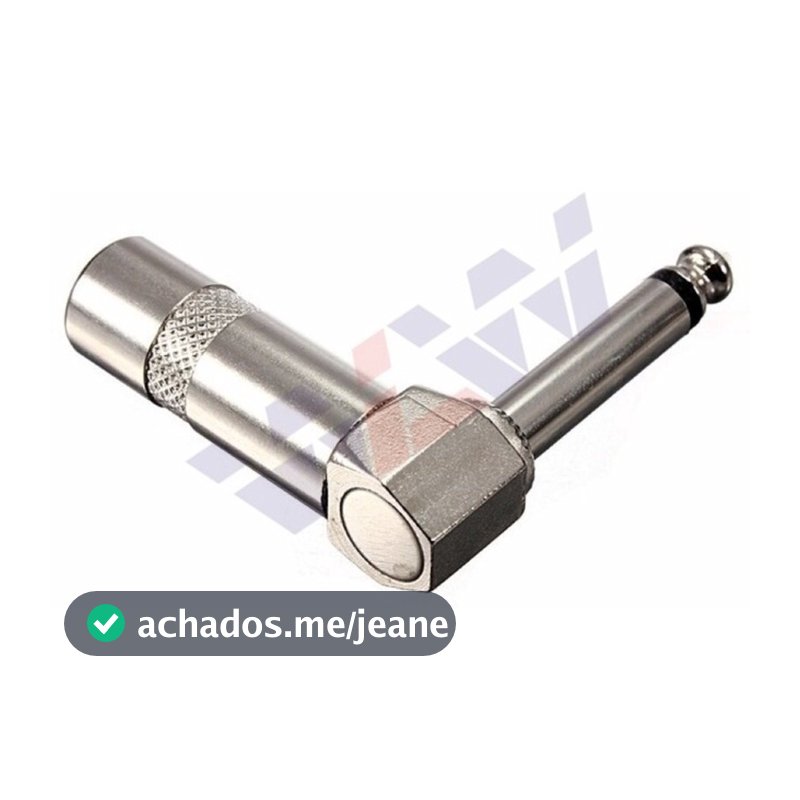 10 Plug Metalico P10 Mono  Tipo L