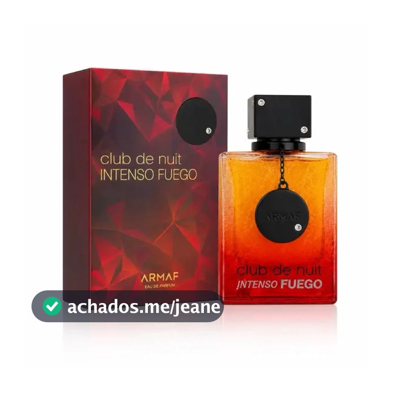 Perfume Árabe Club De Nuit Fuego - 100ML