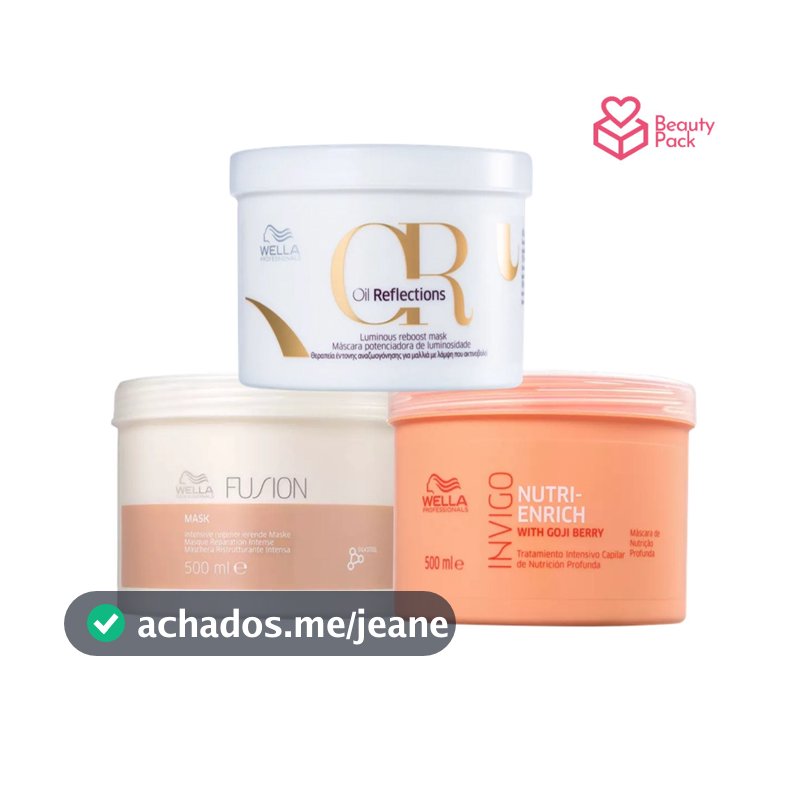 Kit Fios Perfeitos Cronograma Capilar (3 Produtos) - Wella