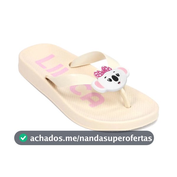 Sandália Chinelo Lilica Ripilica Original Feminino Meninas