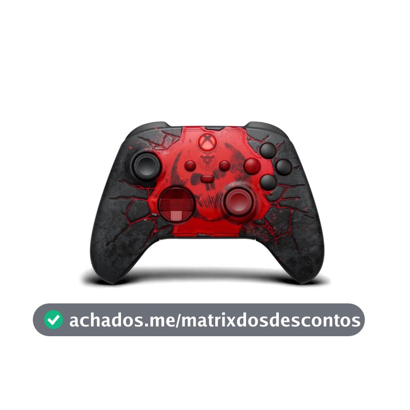 Controle sem fio Xbox Series Ed. Limitada Gears of War E-Day