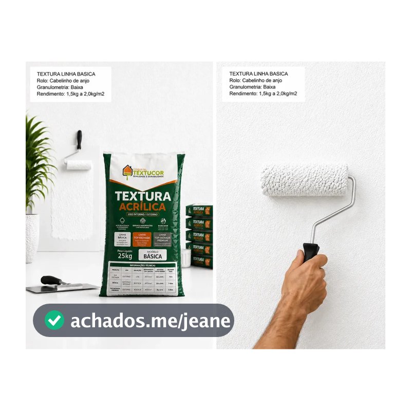 Textura Acrílica Econômica 25kg Textucor - Interna - Antimofo Branco