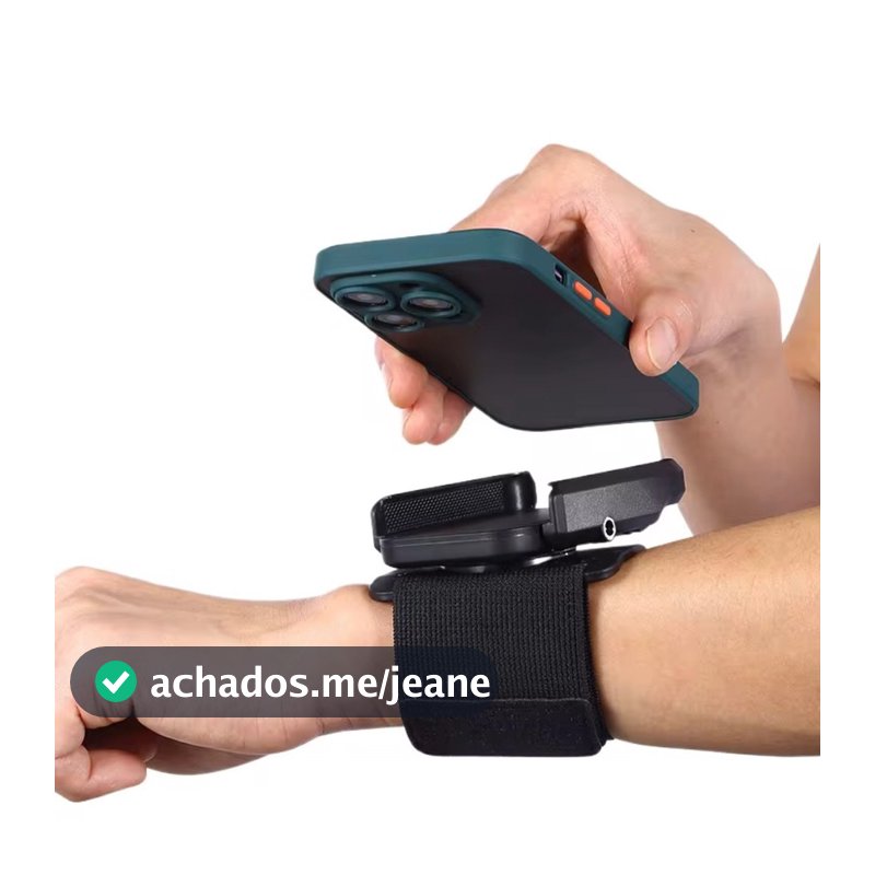 Suporte Celular Braço Braçadeira Pulso 360° Celular Universal IT Blue LE-139