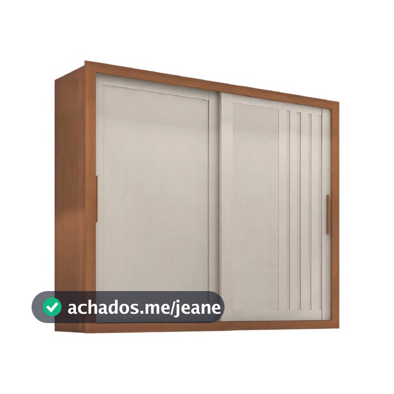 Guarda Roupas Casal Ripado 2 Portas de Correr 4 Gavetas Trianon Zanzini