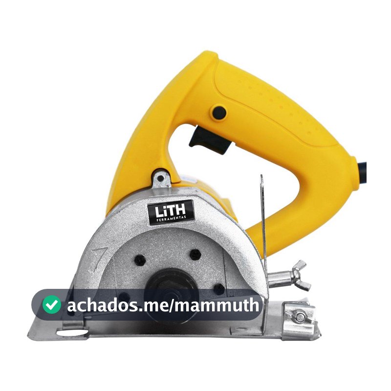 Serra Mármore Profissional 220V Potência 1050W 110mm 12000rpm com Kit Refrigeração - Lith