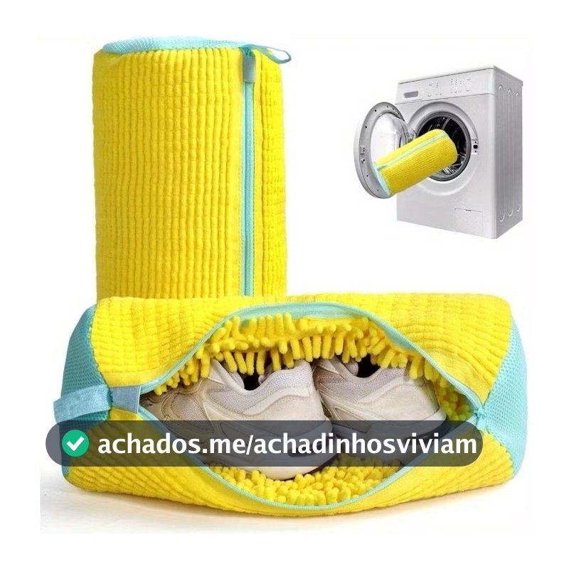 Kit 2/4 Sacos lavar Tenis Sapato Máquina Lavar roupas Protege não danifica Lavagem Segura Lavanderia