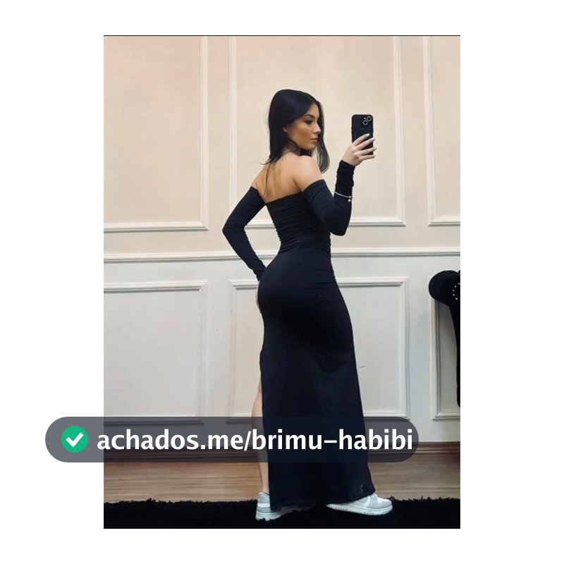Vestido longo com manga longa fenda na perna tomara que caia luxo (IOHANA)