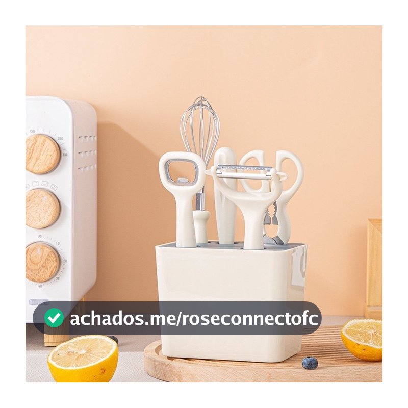 Kit de utensílios 6 Peças cozinha multifuncional conjunto prático para suplementos alimentares Loong