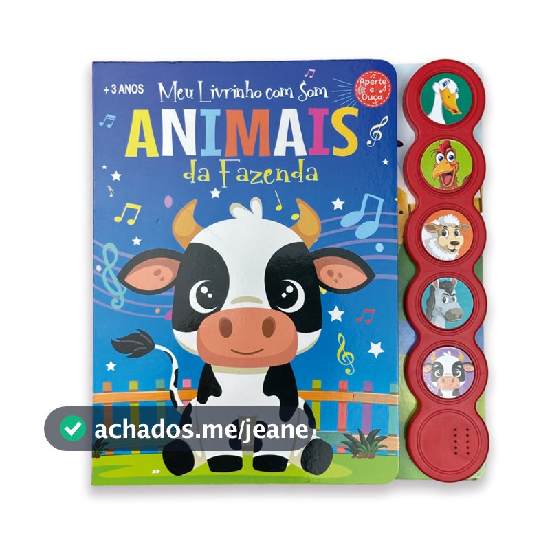 Meu Livrinho com Som - Animais da Fazenda