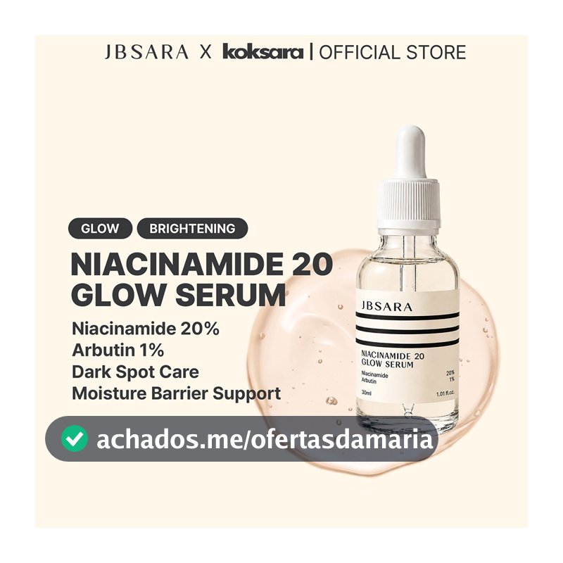 [NEW] JBSARA Niacinamide 20 Glow Serum 30ml