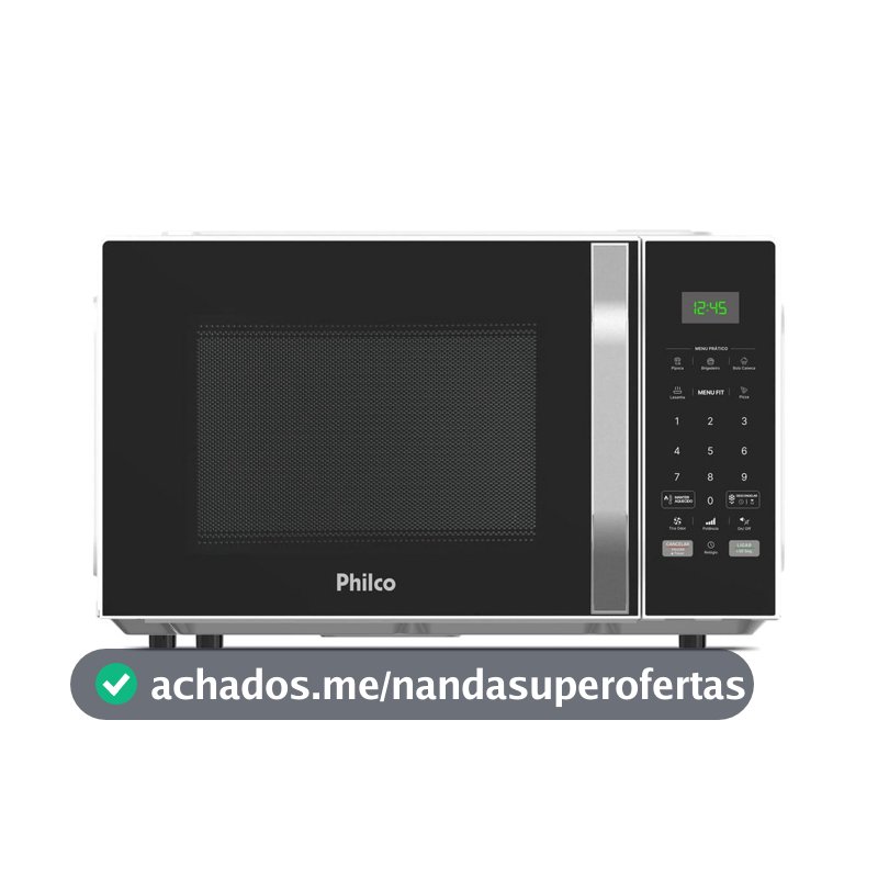 Micro-ondas Philco 25L Função Tira Odor PM27