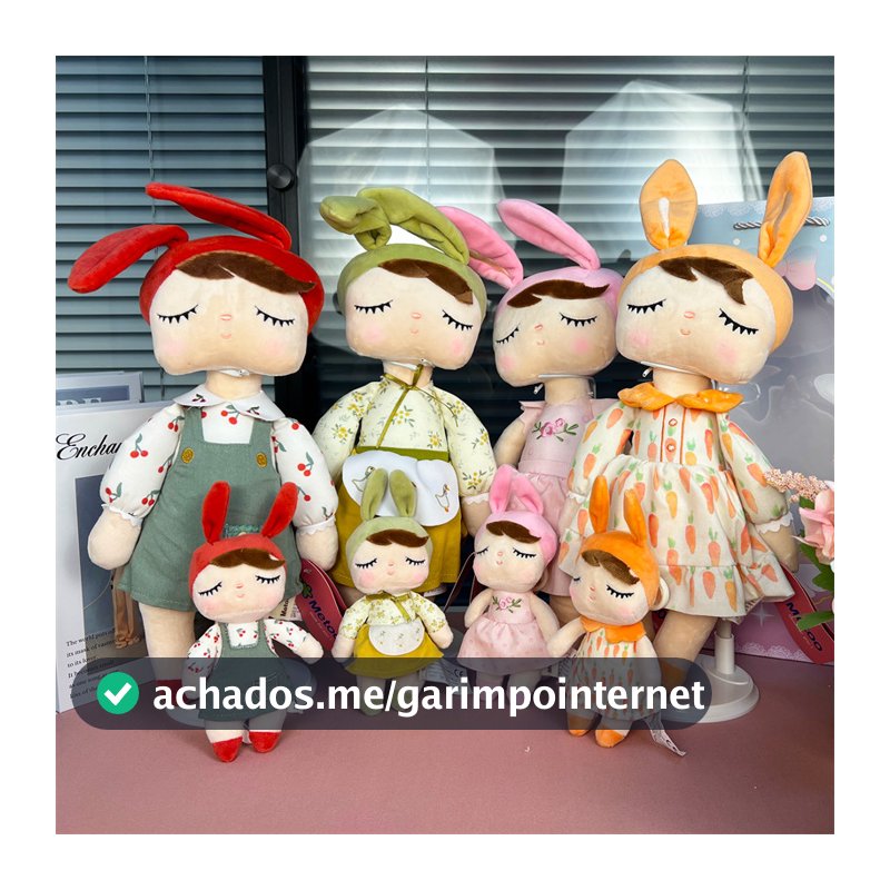 Metoo Angela Pastoral Coelho Princesa Boneca , Estilo Rural Recheado Brinquedo Bonito Crianças Presentes De Aniversário