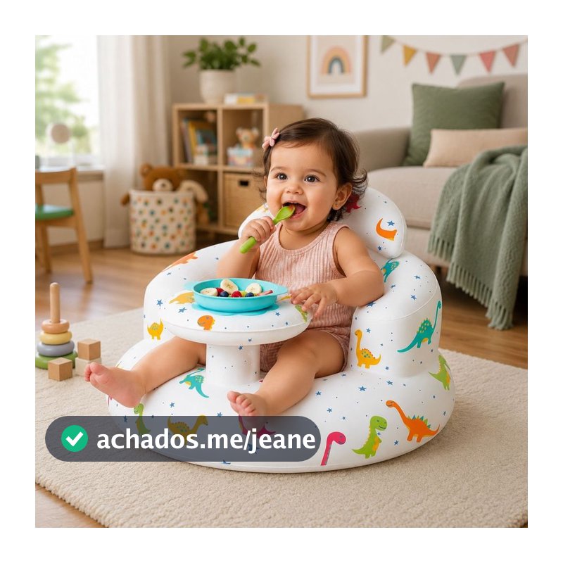 Sofá Insuflável Multifuncional Cadeira De Bebê Alimentando Brinquedos De Banho Para Crianças