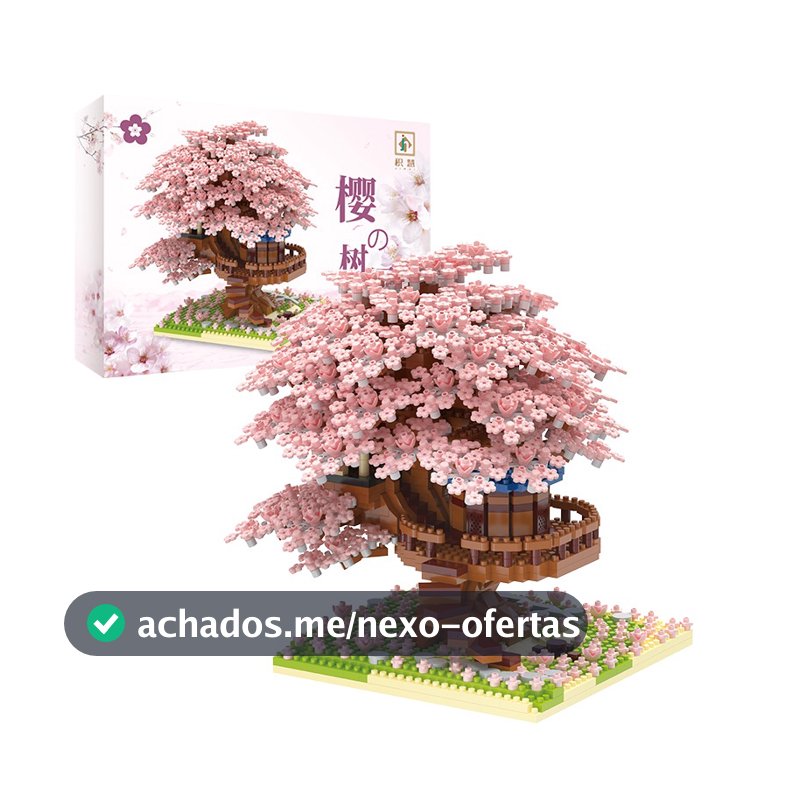 2151peças+ Blocos de construção Brinquedo Bricks Sakura Decoração Presentes brinquedos infantis