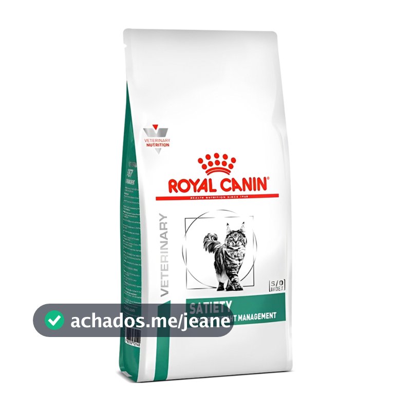 Ração Royal Canin Feline Veterinary Diet Satiety para Gatos Obesos 1,5kg
