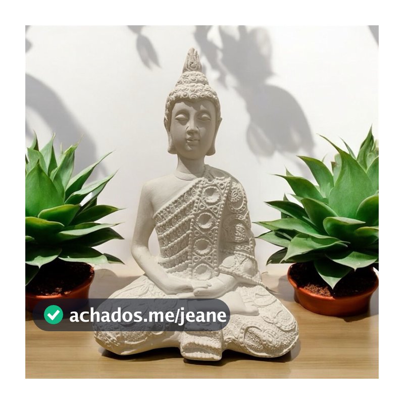 Escultura Hindu em Gesso Cru