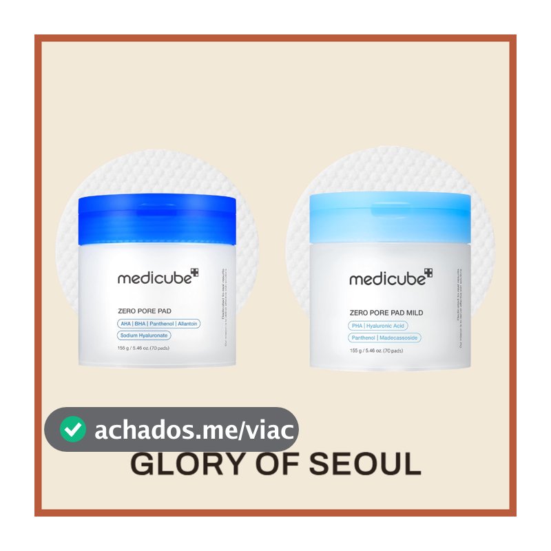 Medicube Zero Pore Pad 2.0 / Mild (2Type) 70pcs