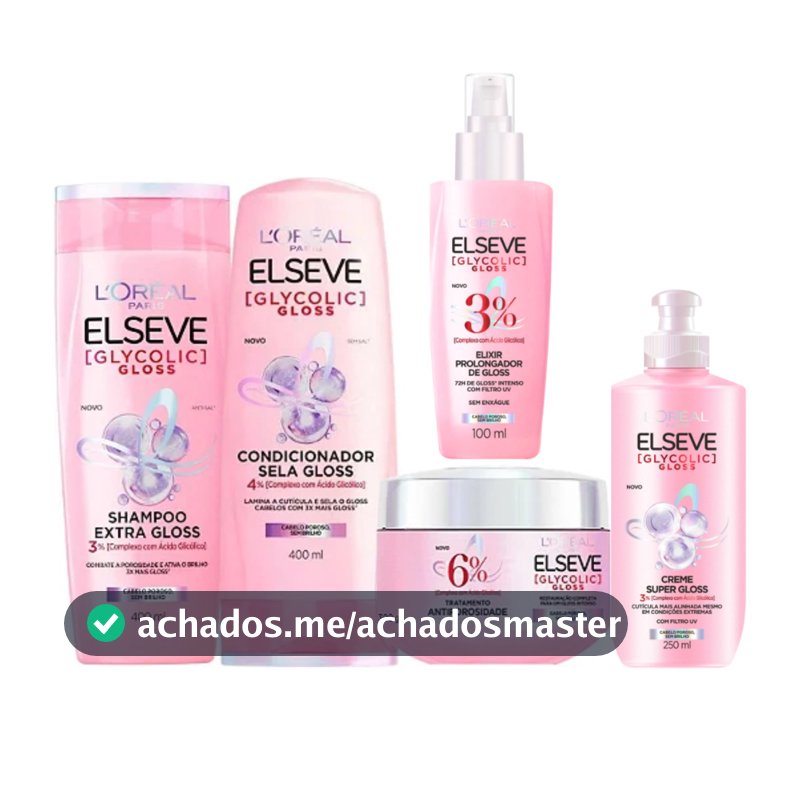 Kit Elseve Glycolic Gloss - Escolha seu Kit