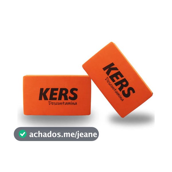 kit 2 Taco Clay Bar Barra Descontaminação Pintura Automotiva Kers