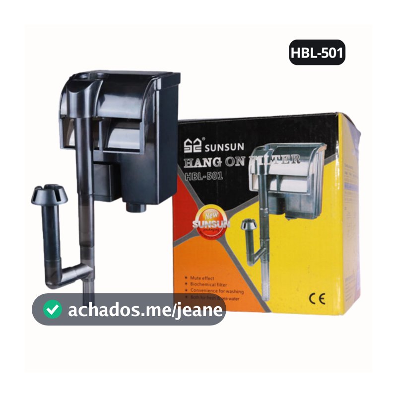 Filtro Externo Hang On Hbl-301 Sunsun 300l/h para aquários