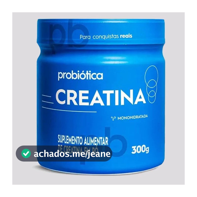 Creatina 100% Pura -  Monohidratada  - 300g - Probiotica
