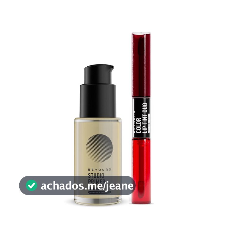 Kit Beyoung Dupla de Make 1 Studio Primer e 1 Lip Tint