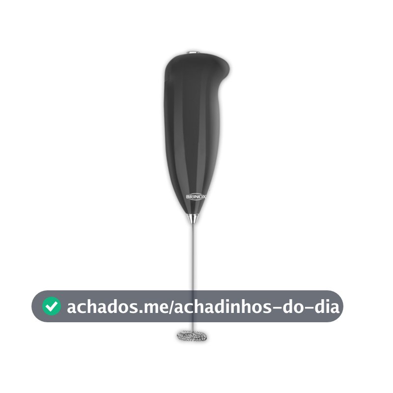 Mixer Brinox Descomplica 22x4,5x4,2 cm Preto - Fácil de usar