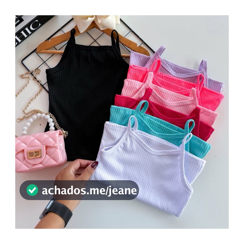 Kit 4 Blusinhas Femininas Infantil Kit 2 Blusinha 2 a 10 anos