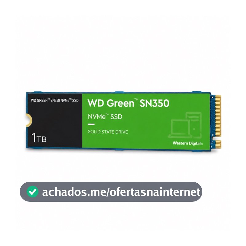 SSD Western Digital WD Green SN350 1TB NVMe M.2 2280