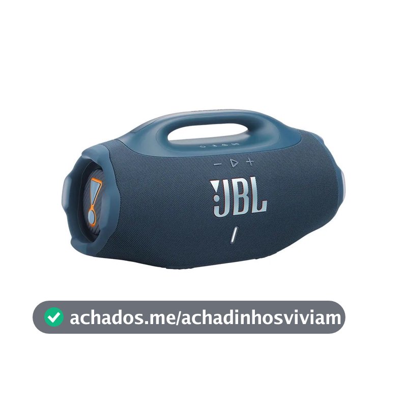 Caixa de Som Bluetooth JBL Boombox 4, com Auracast, IP68 Azul - 28913918