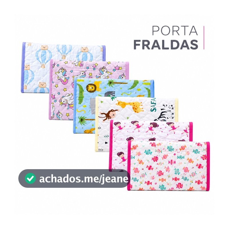 Porta Fraldas Lenço Umedecido Pomada Portátil Bebê Organizador Bolsa Menino Menina