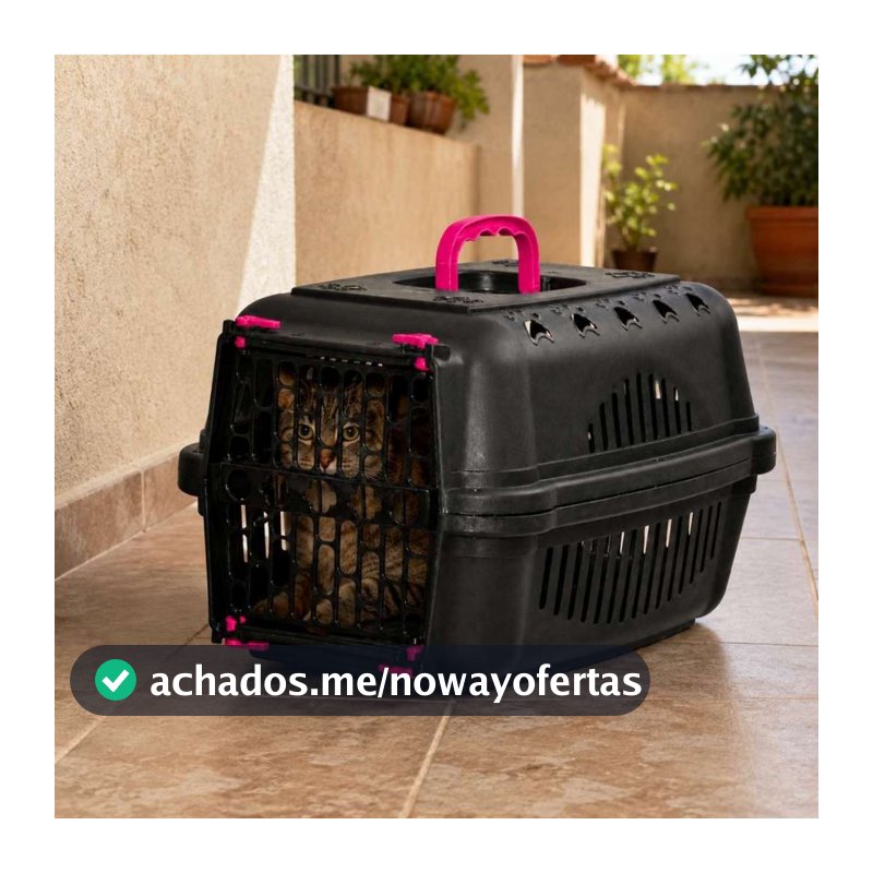 Caixa Transporte Pet Cachorros Cães Gatos Coelhos N1 N2 N3