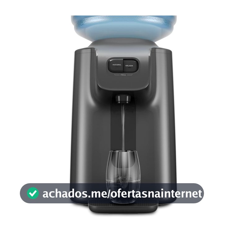 Bebedouro Electrolux Água Gelada. Fria e Natural com Compressor Cinza (BC01X)