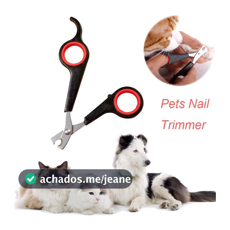 Tesoura De Unhas Inox Para Cachorros / Gatos/ Coelho/Pets 12,5x6cmtesoura Cortador De Unha Promoção