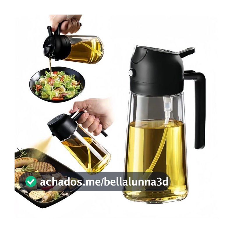 2/3/4 Unidades  Pulverizador Vidro Anti Gotas Cozinha Design Duplo Propósito Limpo Operação Simples Estilo