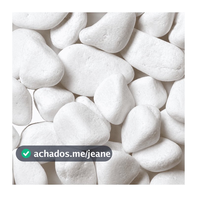 10KG Pedra Branca Dolomita Para Decoração de Vaso Jardim