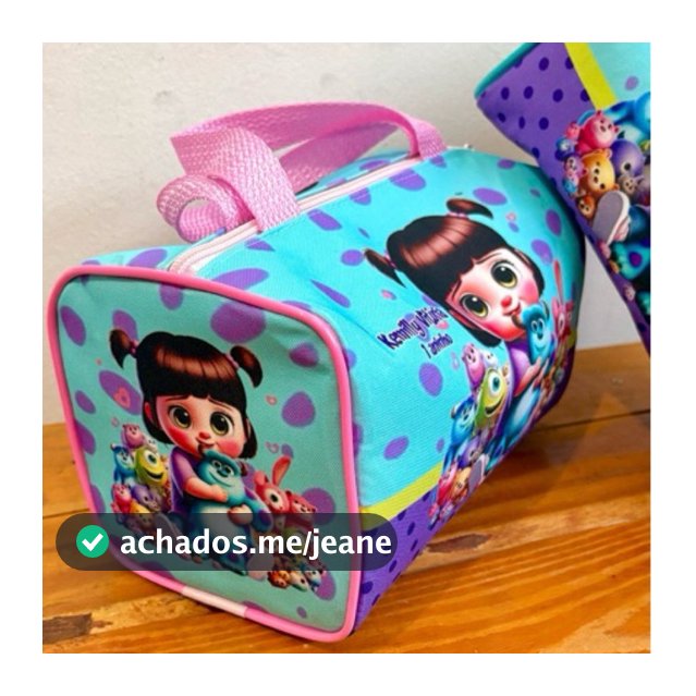 Malinha Baú Infantil Personalizada Bolsa para festa infantis
