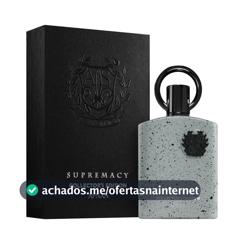 Perfume Afnan Supremacy Collector’s Edition EDP 100ml Edição Limitada Original