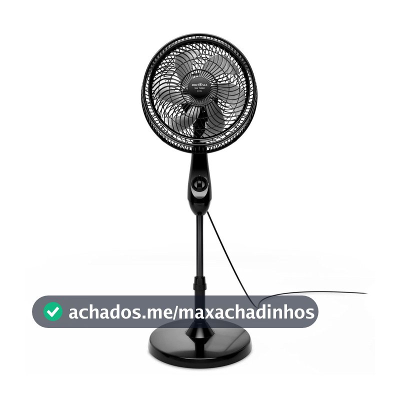 Ventilador de Coluna Britânia Maxx Force 6 Pás 75W BVC31A
