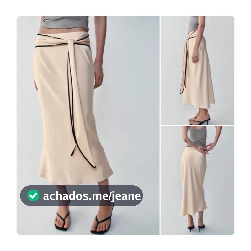 Outono novo estilo feminino estilo europeu americano moda atada seda cetim textura fã flauta saia 8204592